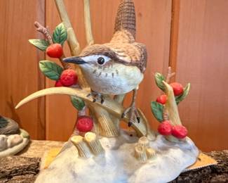 Lenox Porcelain Marsh Wren Figurine