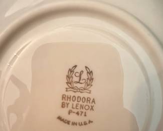 Lenox Rhodora P China Set second image