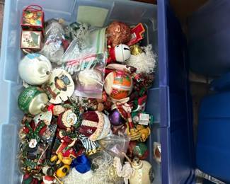 Assorted Christmas Ornaments Collection