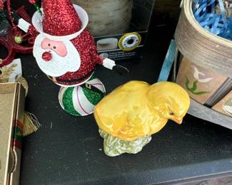 Ceramic Chick Figurine
