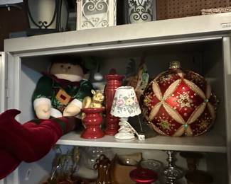 Assorted Decorative Holiday and Home Decor Items