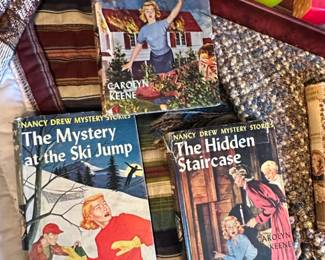 Vintage Nancy Drew and Judy Bolton Mystery Books Collection