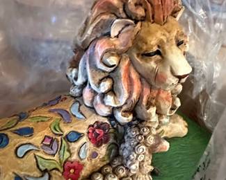 Jim Shore Lion and Lamb Figurine