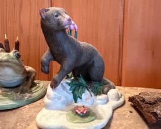 Lenox Morning at Waters Edge Mink Figurine