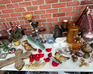 Assorted Decorative Home Decor Items