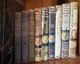 Nancy Drew Mystery Stories Books Set