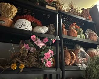 Assorted Artificial Fall and Holiday Decorations second image