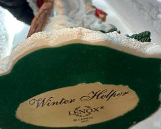 Lenox Pencil Snowman Collection Figurine second image