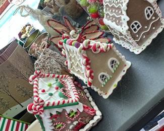 Assorted Gingerbread House Decorations