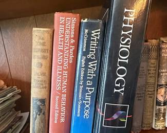 Assorted Textbooks and Novels