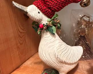 Christmas Goose Figurines Set third image