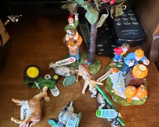 Schleich Figurines  Farm and Wildlife Collection