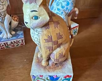 Jim Shore Heartwood Creek Jasper Cat Figurine V