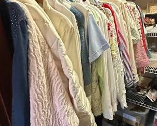 Assorted Womens Flannel and Plaid Shirts Collection sixth image
