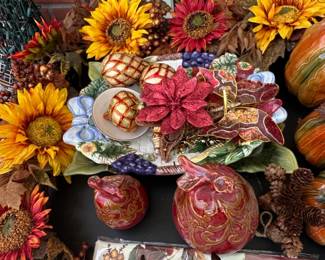 Hampton Collection Autumn Harvest Decorative Set