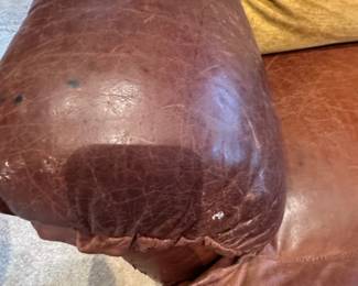 Lane Brown Leather Recliner third image