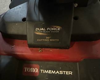 Toro Timemaster Dual Force Riding Mower second image