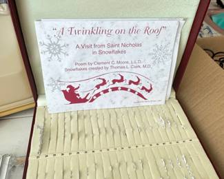 A Visit from Saint Nicholas in Snowflakes Collection Box