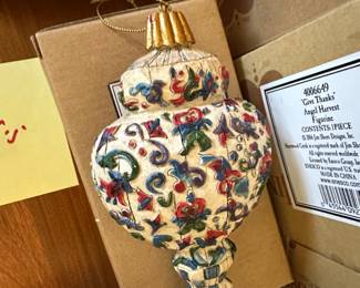 Jim Shore Angel Harvest Give Thanks Figurine Ornament
