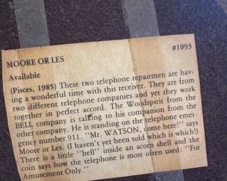 Tom Clark Moore or Les Pisces Telephone Repairmen Figurine third image