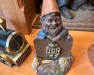USN Swabie Gnome Figurine by Tom Clark