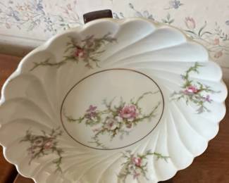 Haviland Limoges Rosalinde Pattern HandPainted Floral Bowl
