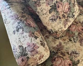 Vintage Floral Upholstered Sofa by Harden second image