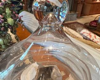 Clarity Crafted in Poland Glass Apothecary Jar with Lid fourth image