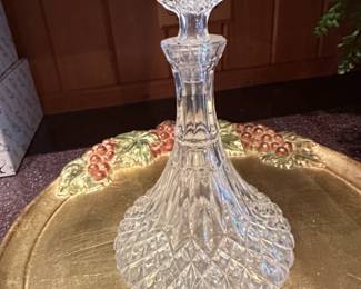 Waterford Crystal Lismore Ships Decanter