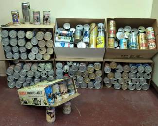 Huge Beer Can Collection, Vintage