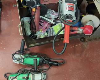 Power Hand Tools Featuring Milwaukee Grinder