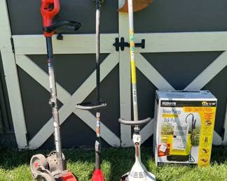 Power Lawn Tools Weed eaters, Edger, Sprayer