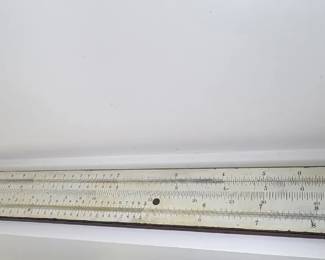 Giant 7 Foot Long Slide Rule, Vintage