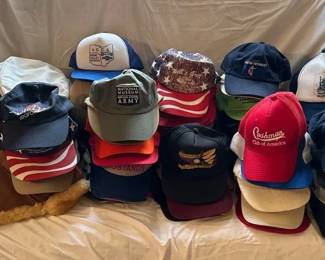 Lots Of Mens Hats and Ball Caps