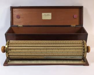 Thachers Cylindrical Slide Rule by Keuffel Esser Co., Antique