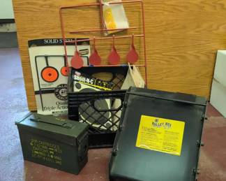 Bullet Box And Other Shooting Targets