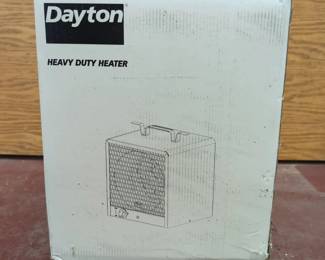 Dayton 3VU35A Heavy Duty Electric Heater, New