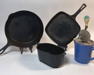 Cast Iron Skillets And More Featuring Wagner
