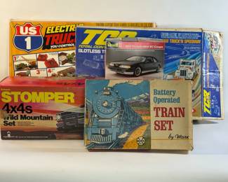 Collectible Tyco, Marx, Revell, Ideal Schaper Toys, Vintage