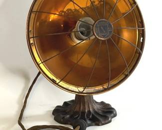 Graybar Copper Sunbowl Electric Tabletop Heater