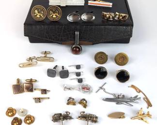 Sterling Georg Jensen Cufflinks, From Tie Clip And More