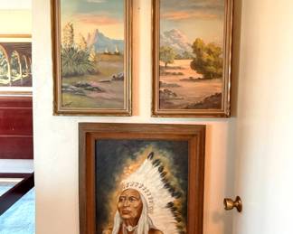 Linda Fletcher / Plein air desert landscapes 