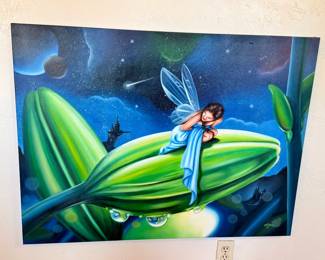 Fairy Oil Painting @caegallery