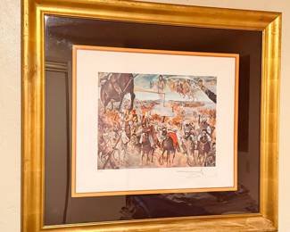 Salvador Dali Pencil Signed 