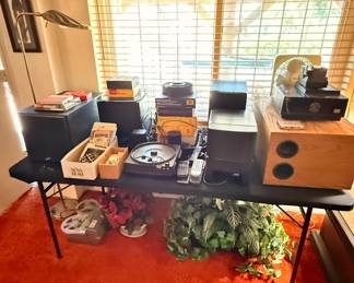 Audio Equipment and Slides