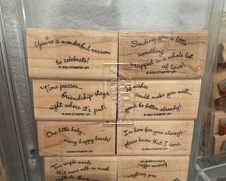 Stampin' Up! Rubber Stamps