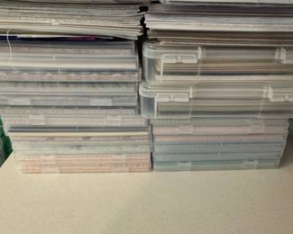 Scrapbooking Paper and Embellishments Lot