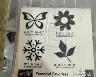 Stampin' Up! Perennial Favorites Rubber Stamp Set