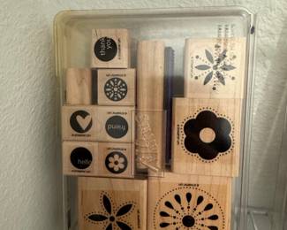 Stampin' Up! Rubber Stamps Set