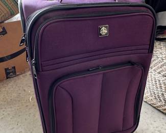 Purple Skyway Softside Spinner Luggage